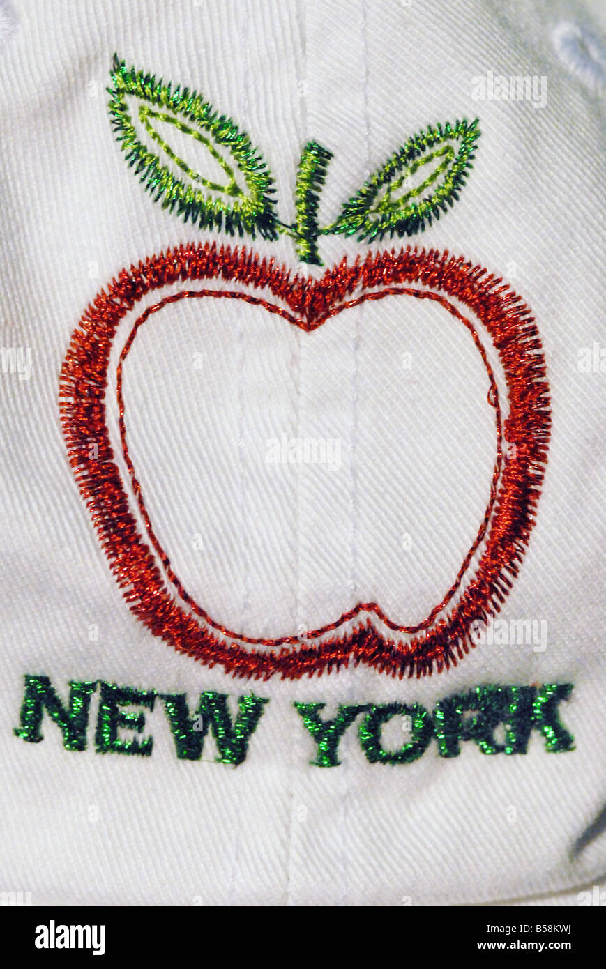 New York Big Apple Stock Photo