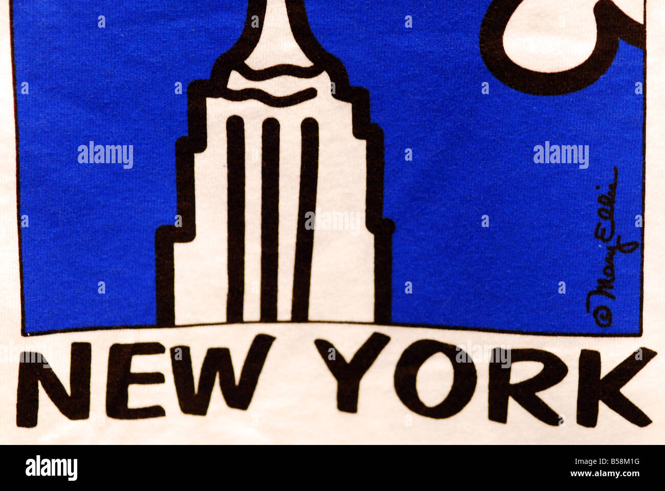 New York Tourism T-Shirt Stock Photo