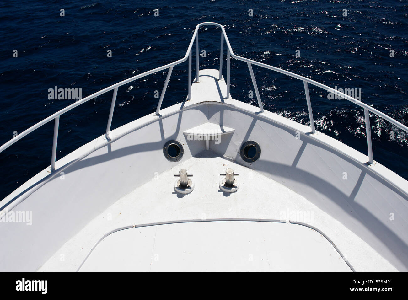 white ship boat in the red sea Stock Photo - Alamy