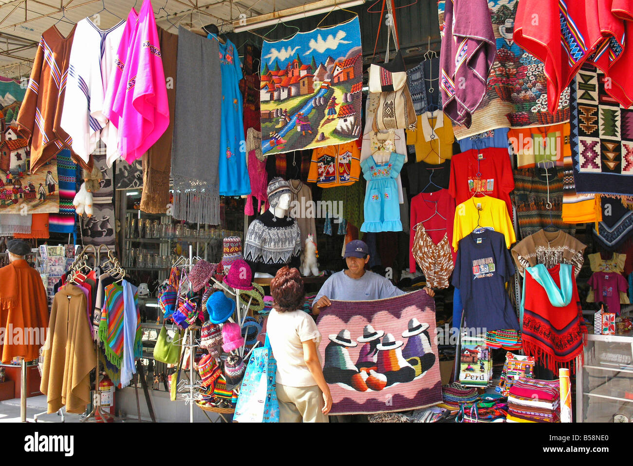 Inca market. Lima. Peru Stock Photo - Alamy