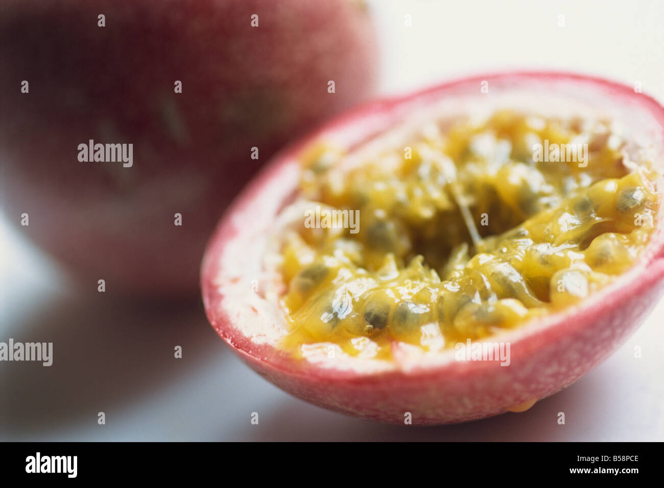Passion Fruit L Frost Stock Photo Alamy