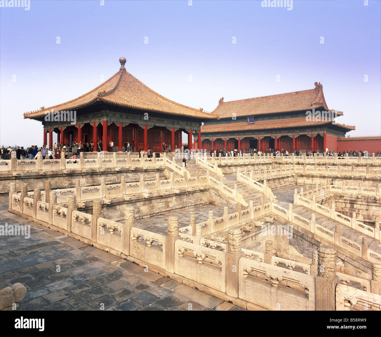 Forbidden Palace Zijin Cheng UNESCO World Heritage Site Beijing China Asia Stock Photo
