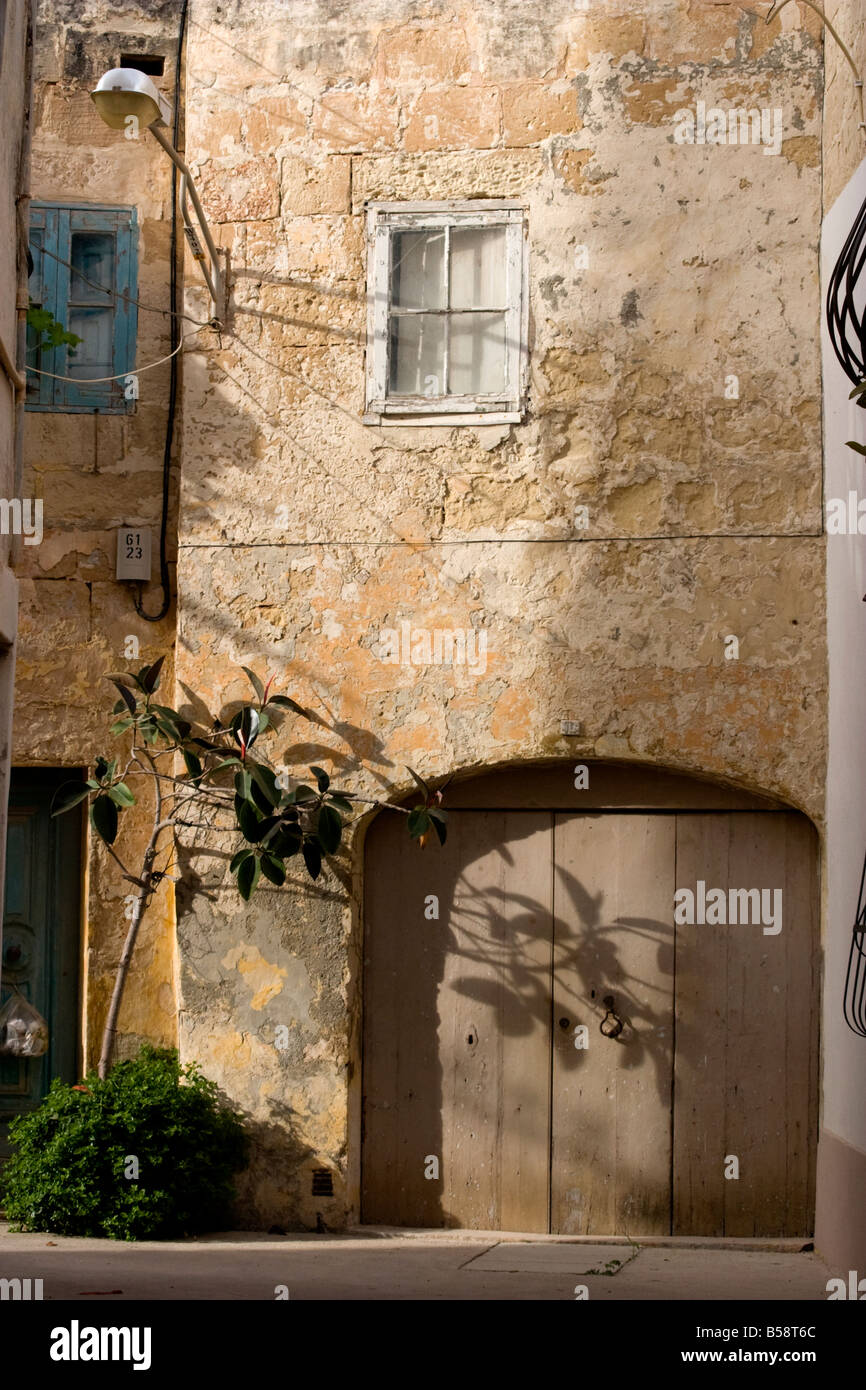 Old house in Naxxar, Malta Stock Photo