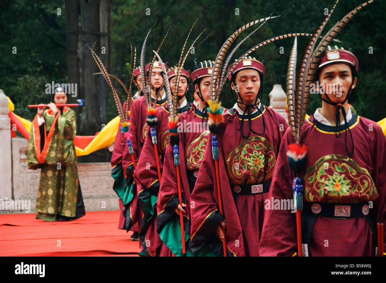 International Confucius Cultural Festival, Qufu City, Shandong Province, China Stock Photo