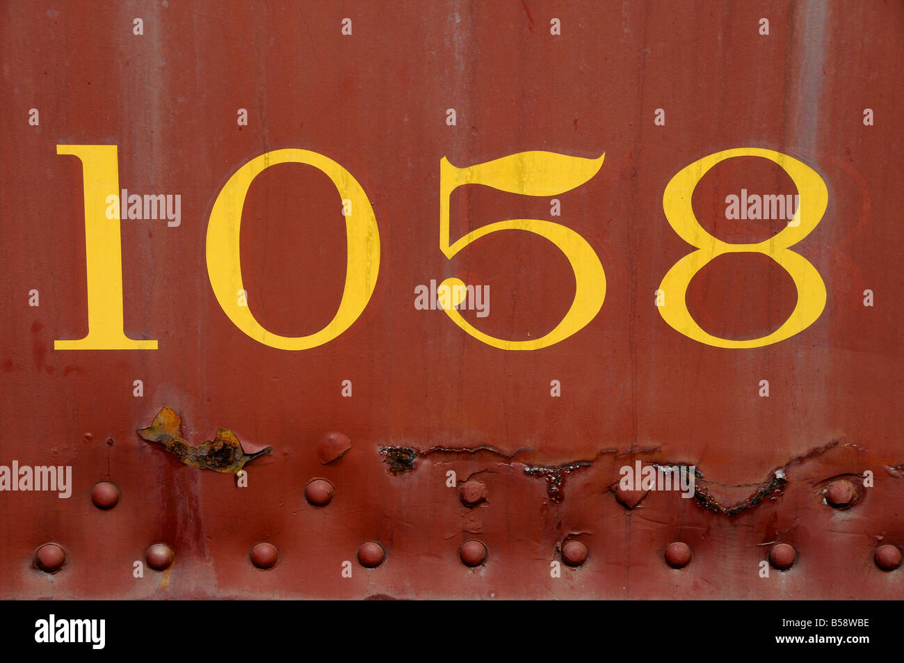 Train carriage number, North Conway, NH, USA Stock Photo Alamy