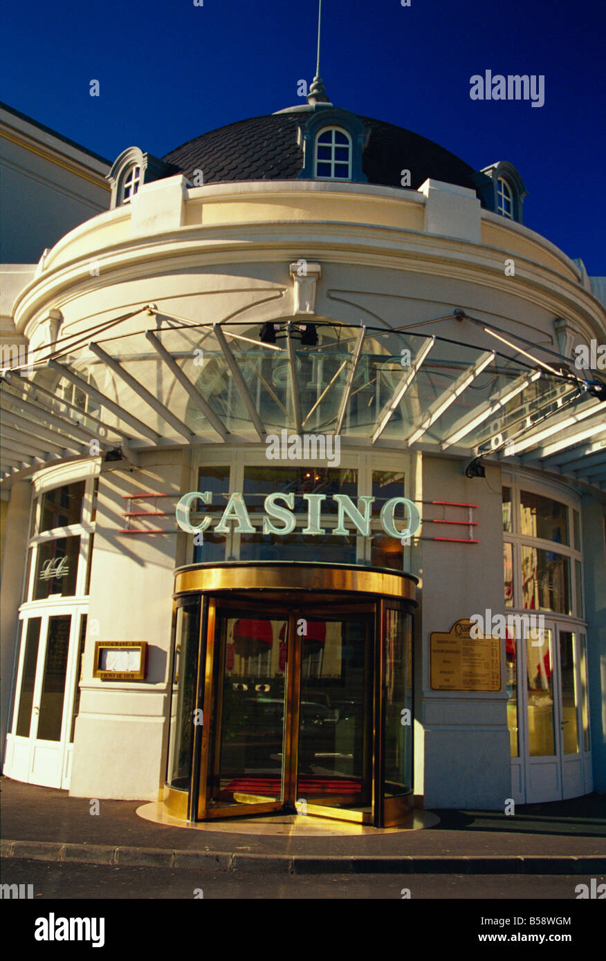 Casino Cabourg Cote Fleurie Calvados Basse Normandie France Europe Stock Photo