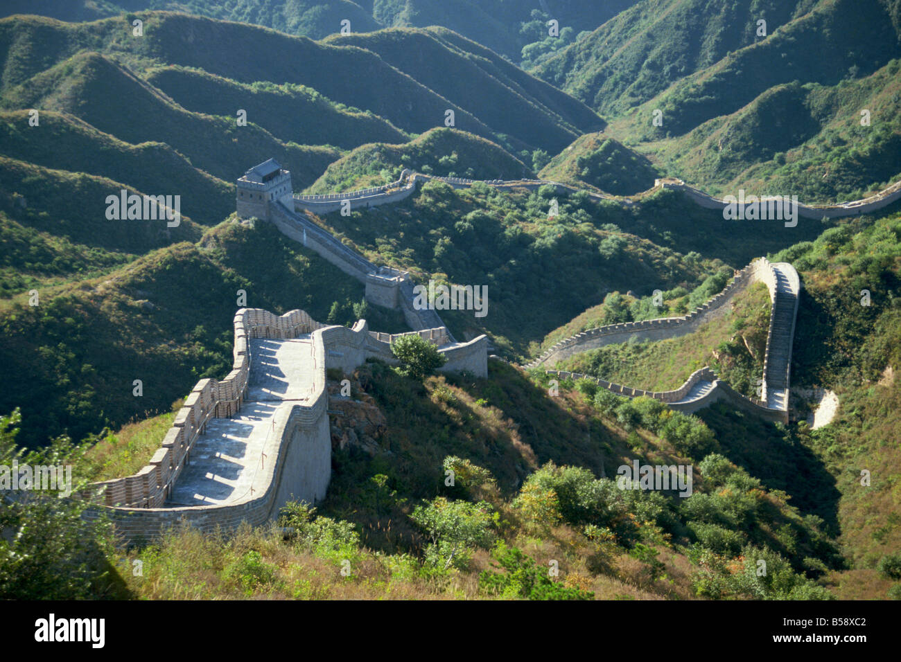 Great wall china snaking hi-res stock photography and images - Alamy