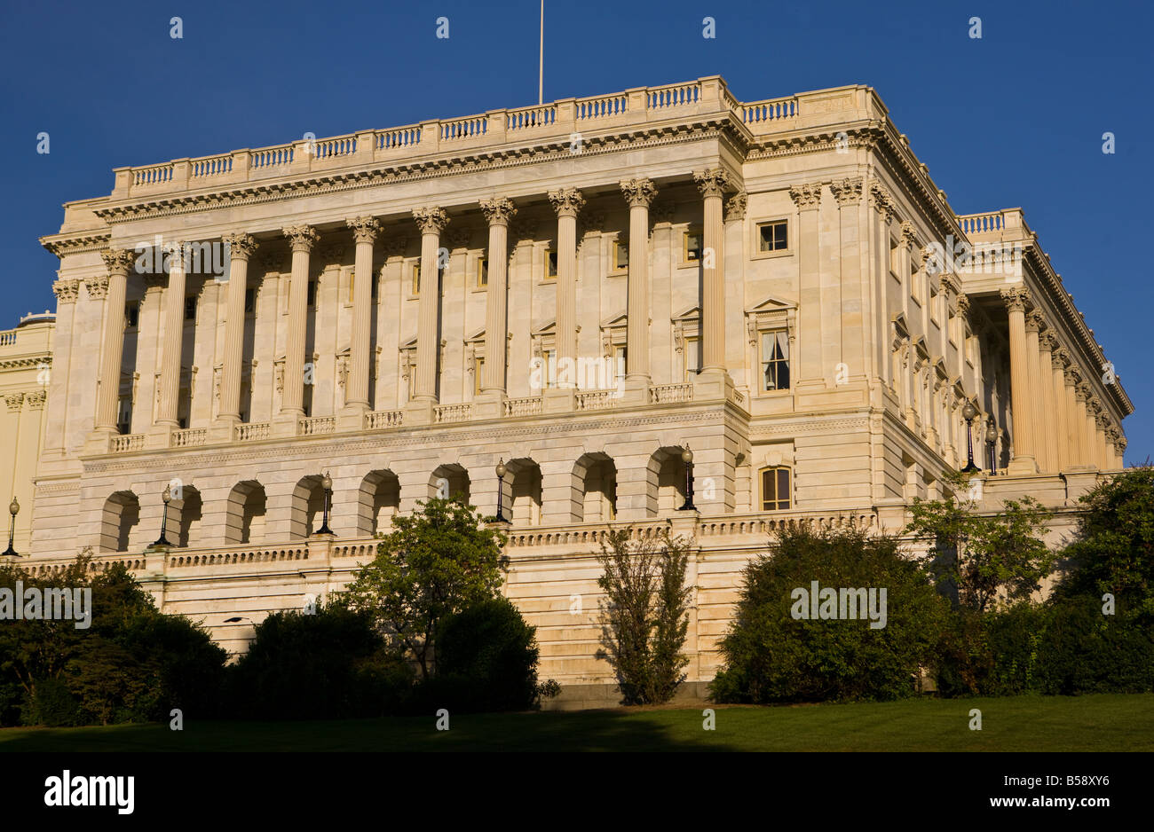 WASHINGTON DC USA United States House of Representatives on capitol hill Stock Photo