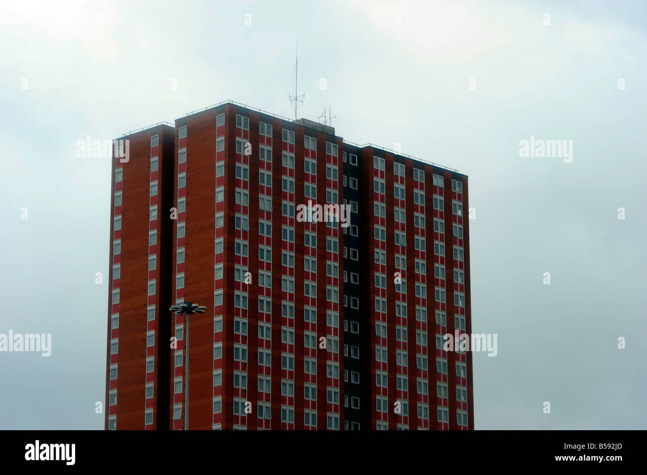 salford towerblock inner city housing flats pendleton