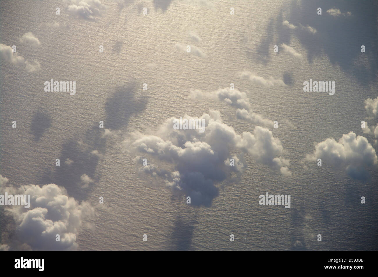 Aerial view of clouds from airplane hi-res stock photography and images ...