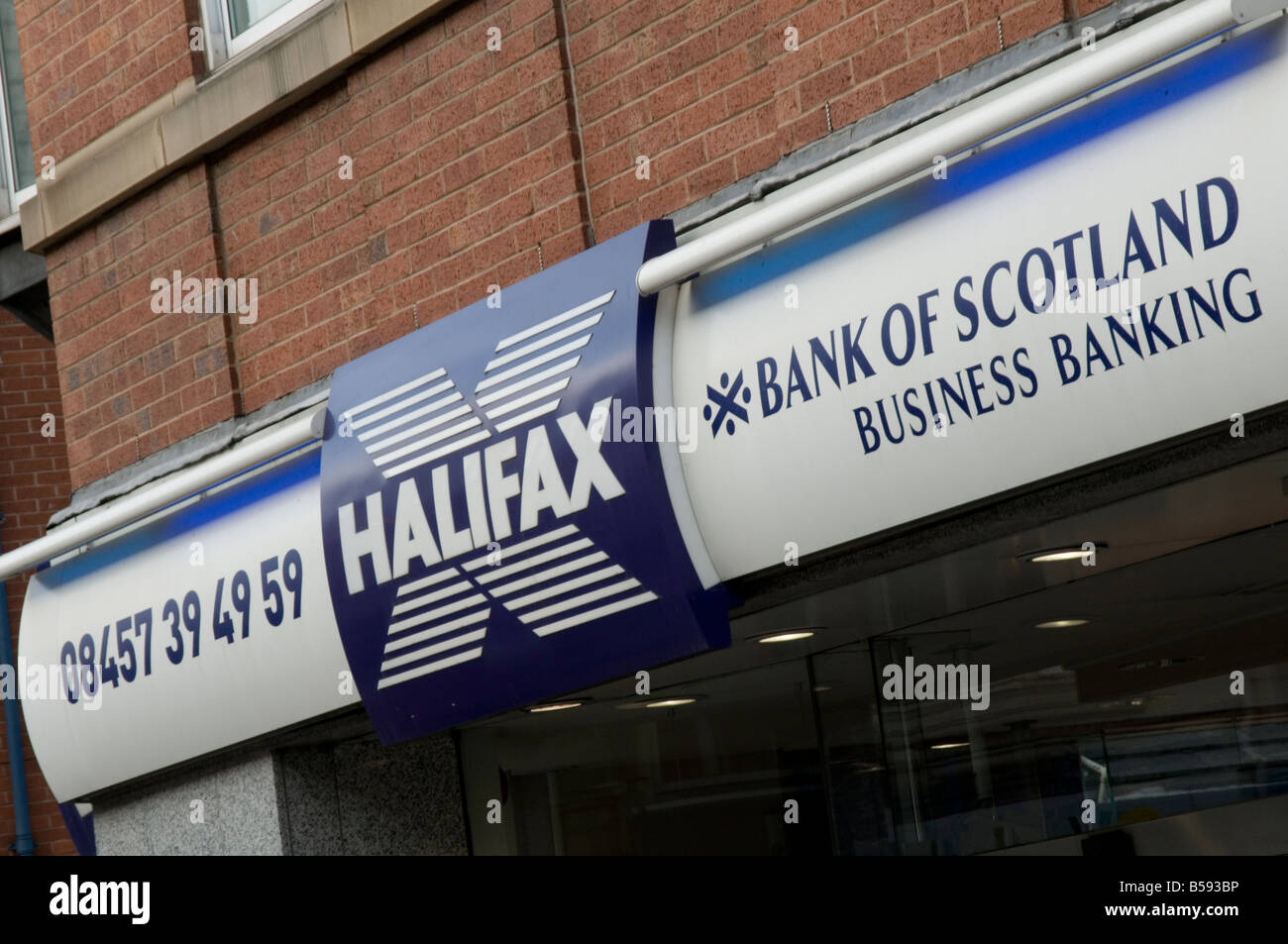 halifax hbos bank of scotland high street branch bank banking building