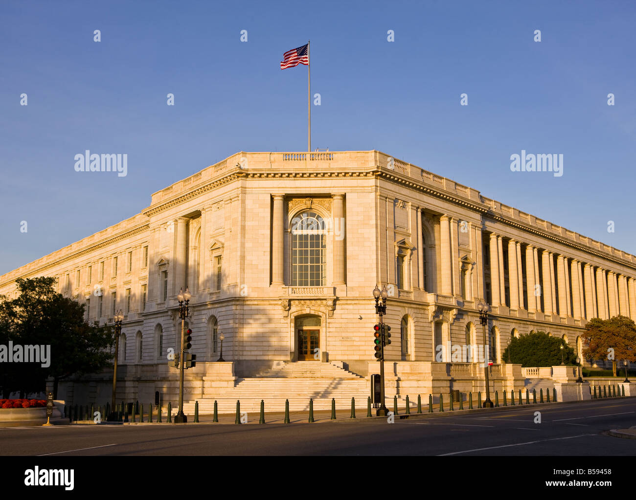 WASHINGTON DC USA Russell Senate Office Buidling Stock Photo