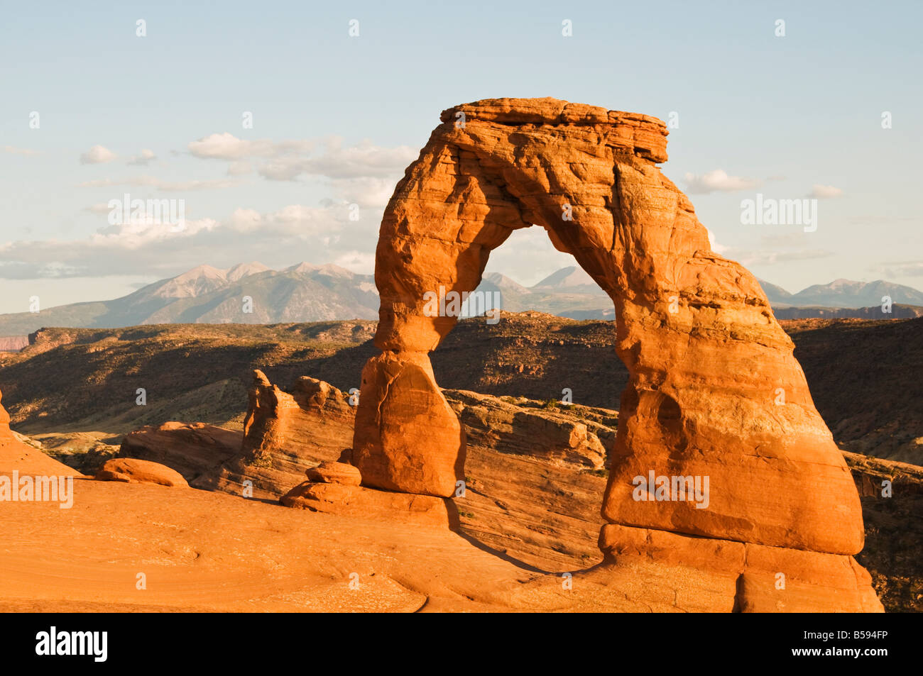 delicate arch arches national park Stock Photo