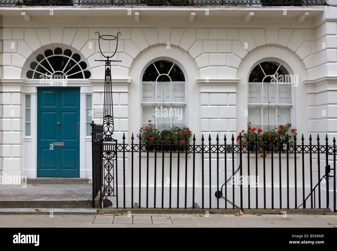 Fitzroy Square London Stock Photo Alamy