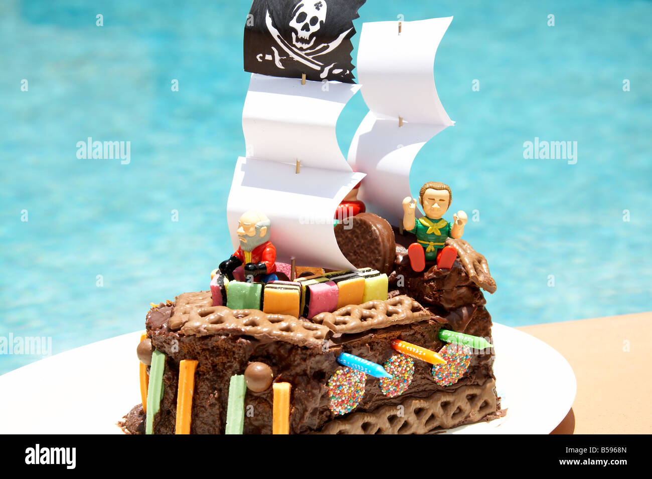 Lego Pirate Cake |