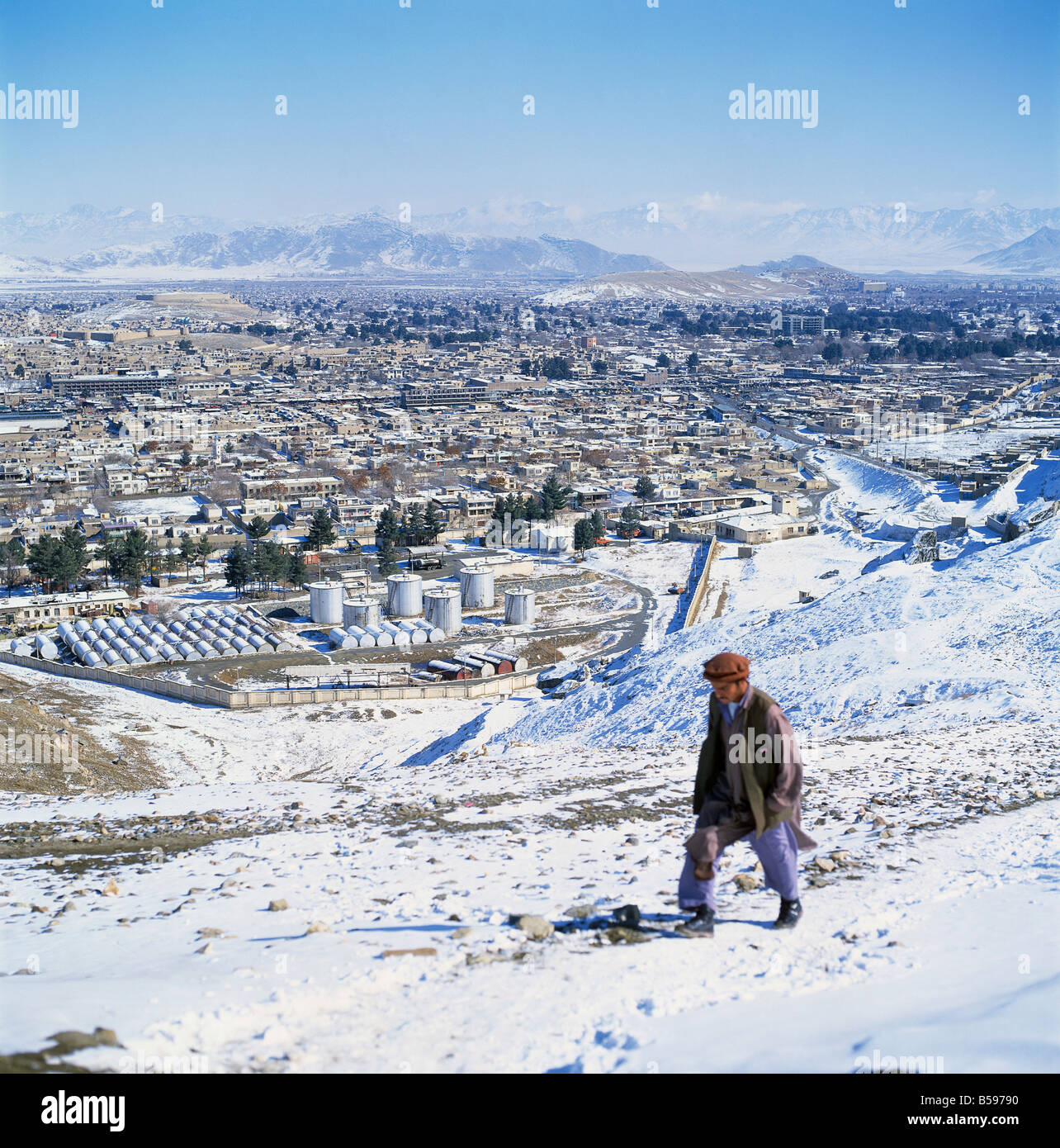 Winter in Kabul Afghanistan Asia Stock Photo - Alamy