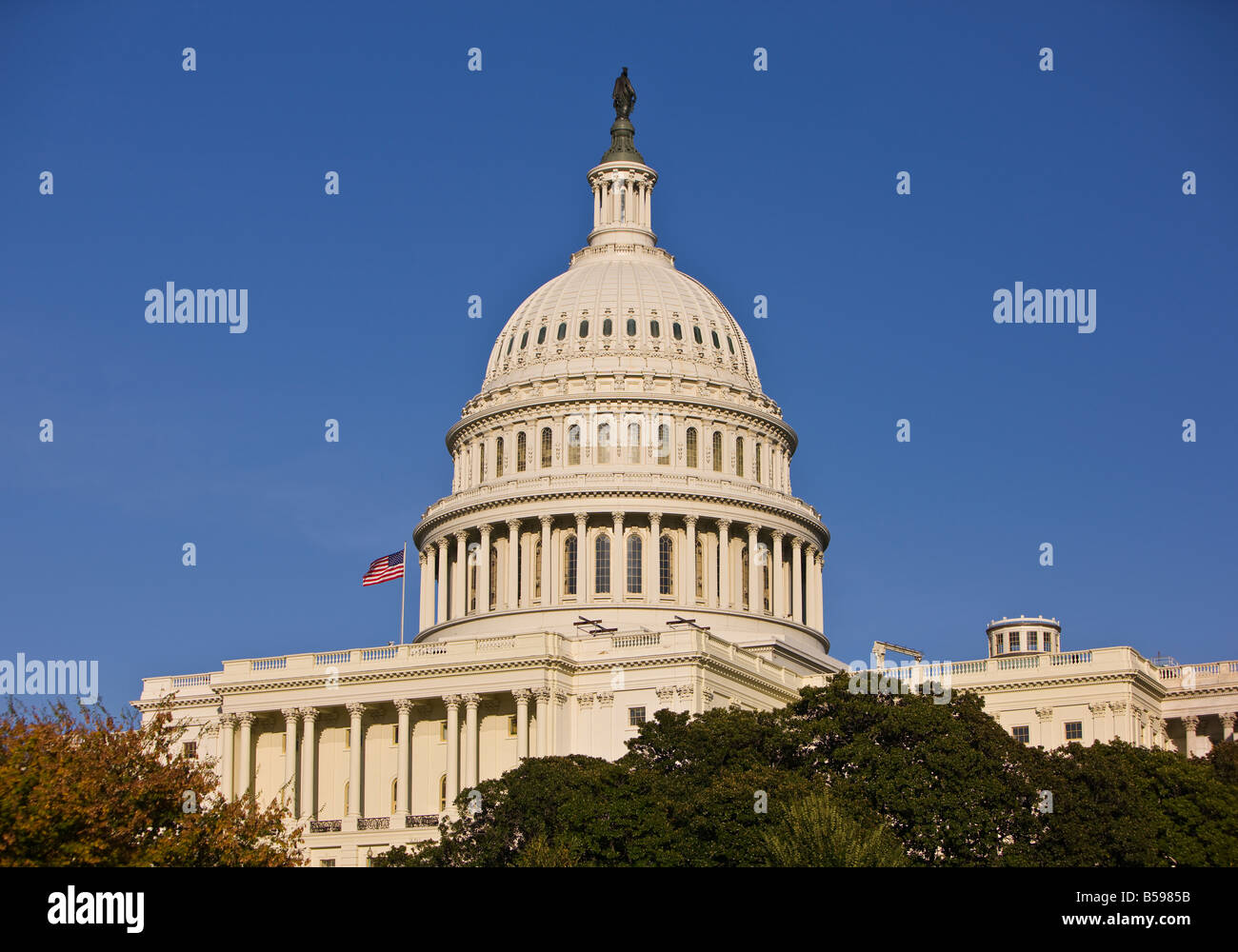 WASHINGTON DC USA United States Capitol Stock Photo