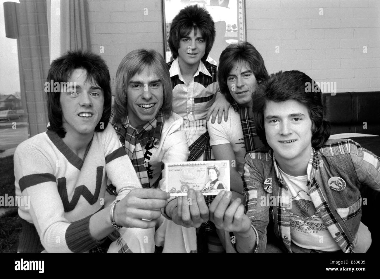 Bay city rollers derek longmuir hi-res stock photography and images - Alamy