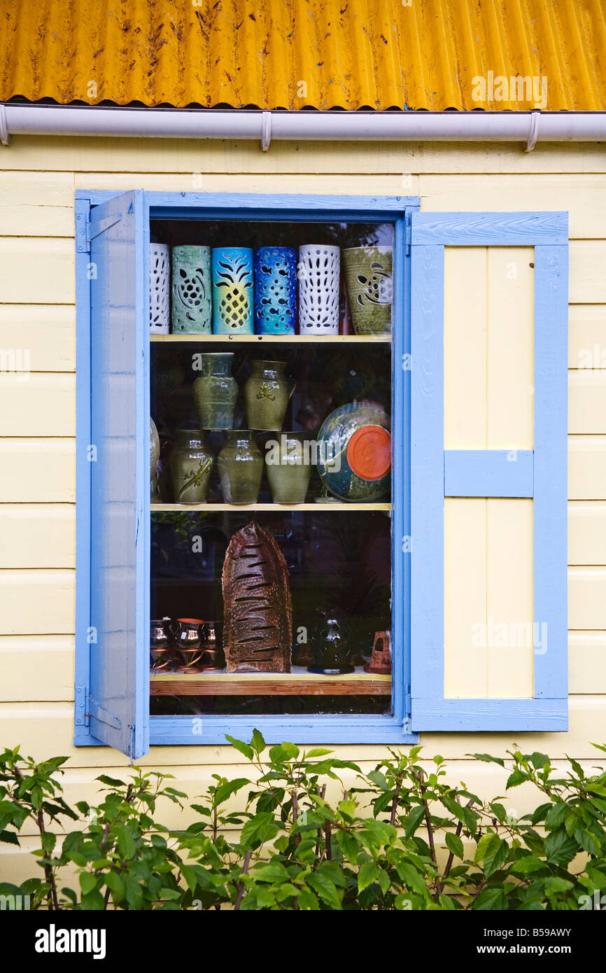 Pottery shop, Redcliffe Quay, St. Johns, Antigua Island, Leeward