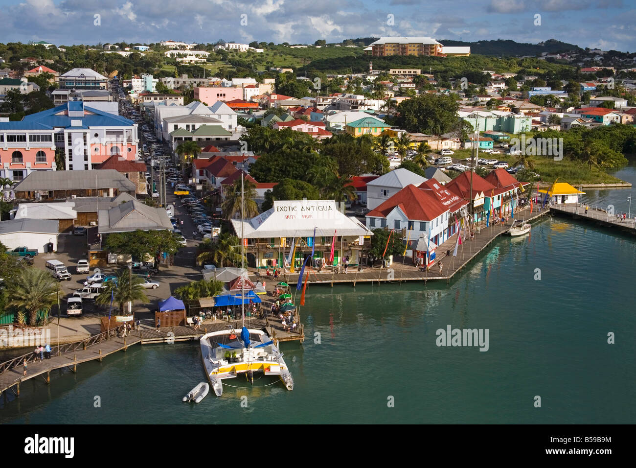 St. Johns waterfront, Antigua Island, Antigua and Barbuda, Leeward