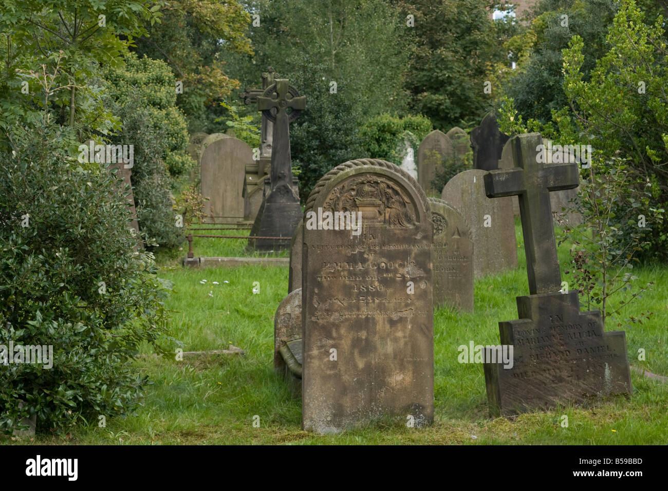 Great Yarmouth cemetery Stock Photo Alamy