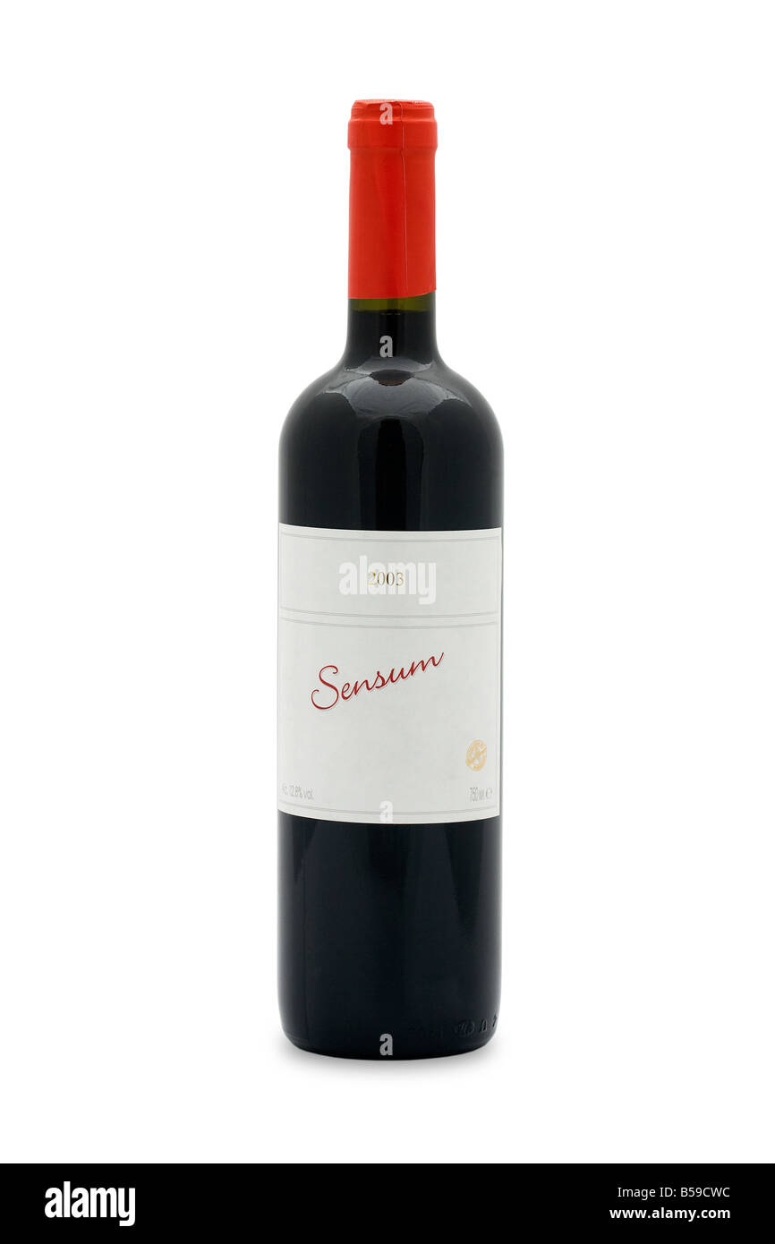sensum 2003 red wine bottle unit Stock Photo Alamy