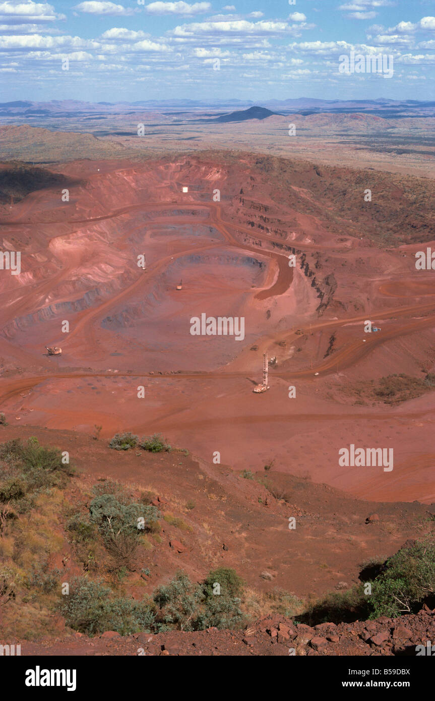 Tom Price Iron Ore Mines, Western Australia, Australia, Pacific Stock Photo Alamy