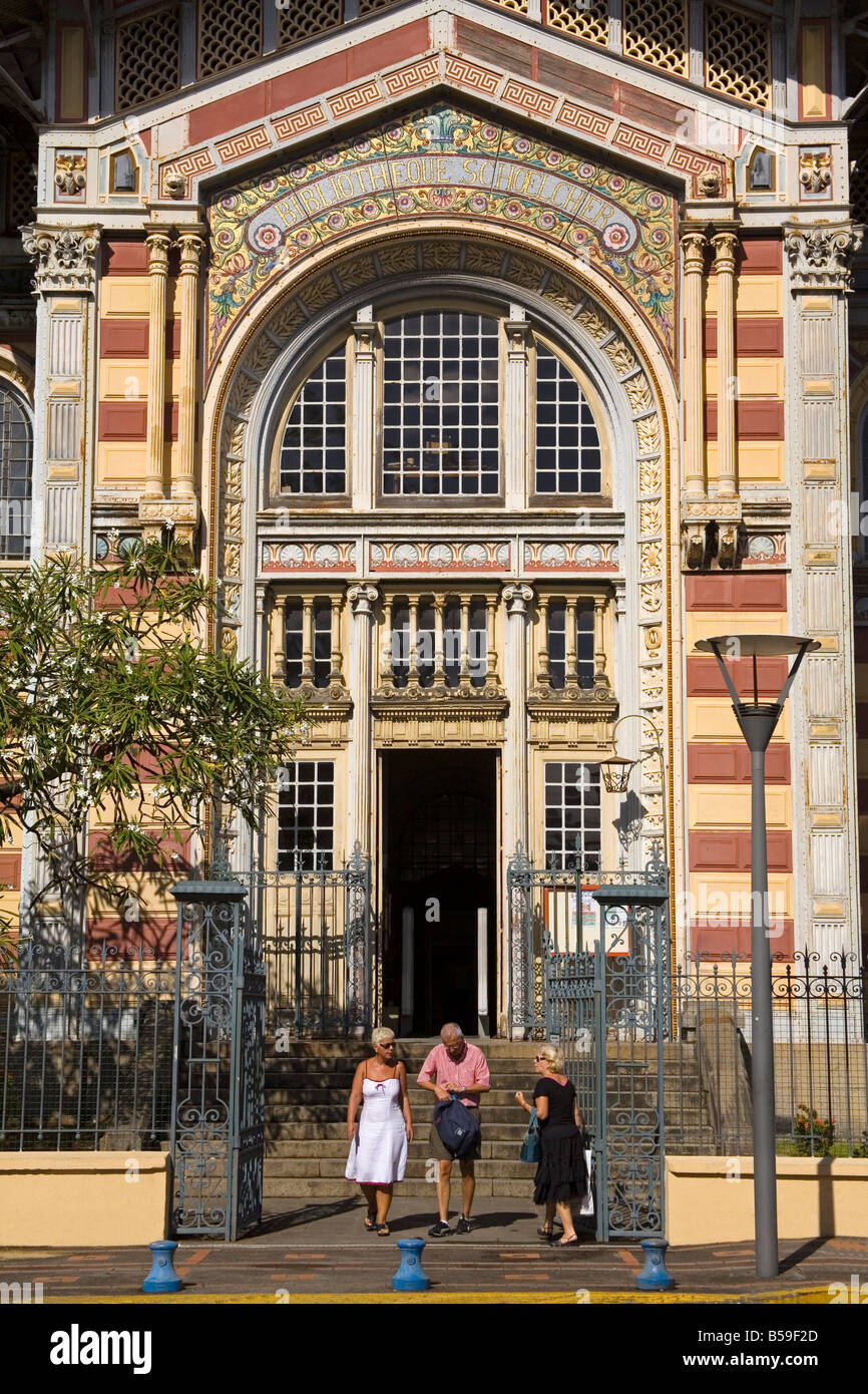 Bibliotheque Schoelcher (library), FortdeFrance, Martinique, French