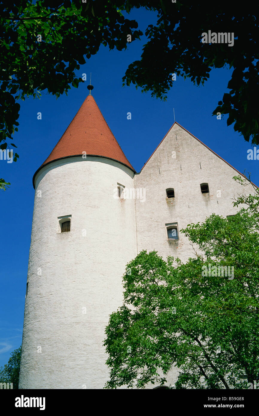 Schloss castle Ingolstadt on the Danube Bavaria Germany Europe Stock Photo