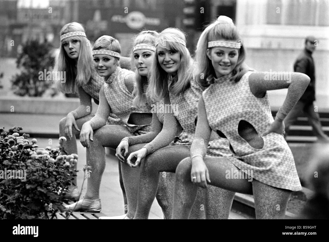 Fashion: Clothing: Girls are pictured modeling the usheretts dress of ...