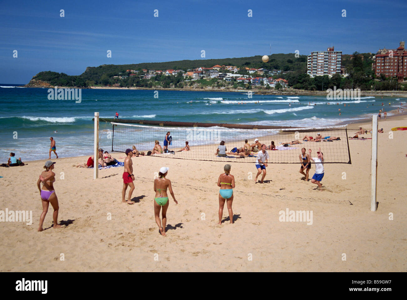 Women beach volleyball australia hires stock photography and images