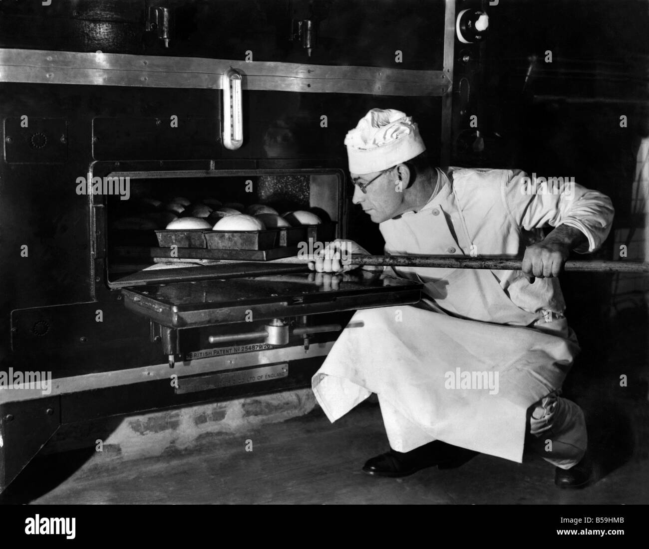 The Bakery School at Ashton. January 1950 P008047 Stock Photo