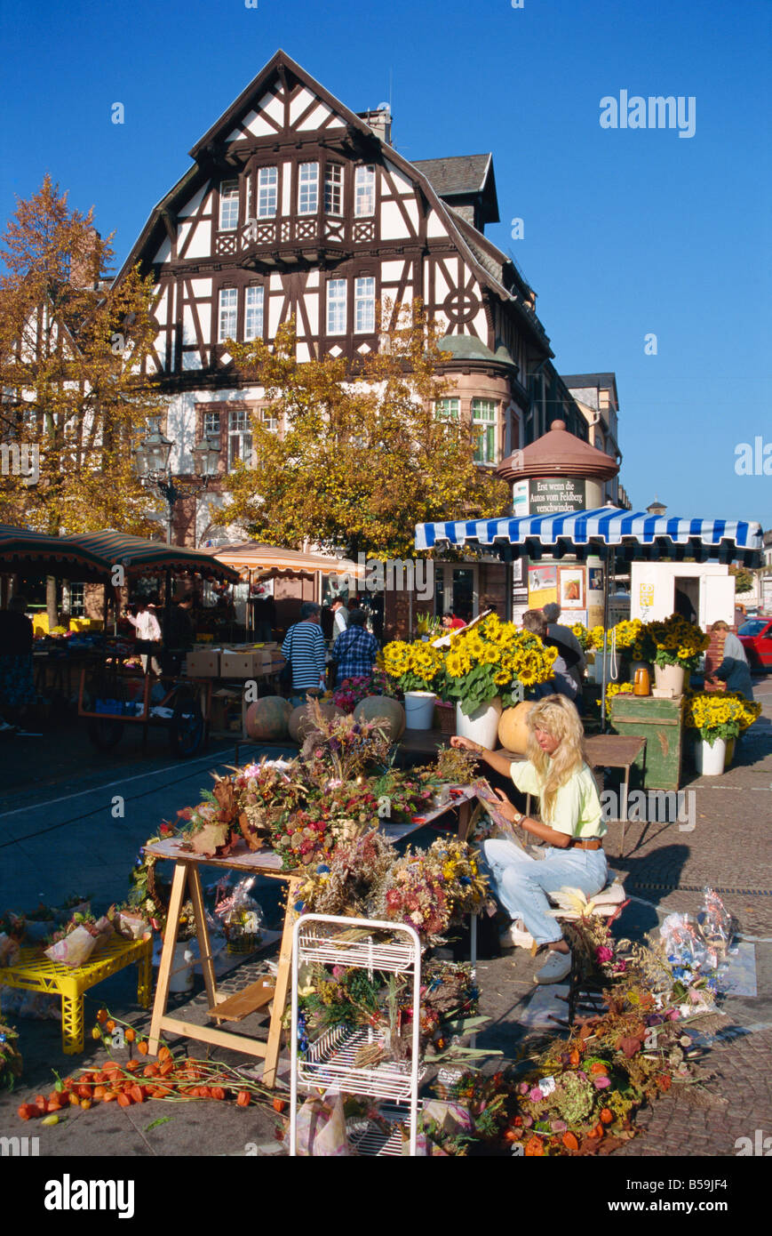 Bad Homburg Hesse Germany Europe Stock Photo Alamy