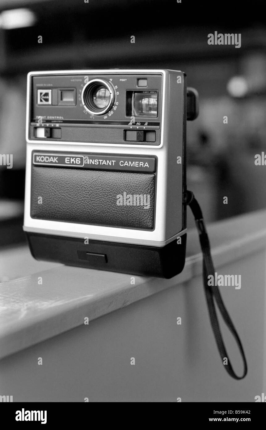 Equipment: Old: Cameras: Kodak cameras. April 1977 77-01998 Stock Photo ...