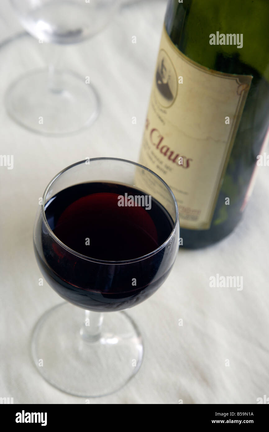A Glass of Greek Red Wine Stock Photo Alamy