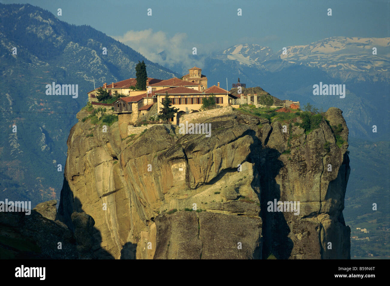 Monastery of the Holy Trinity, Meteora, UNESCO World Heritage Site, Greece, Europe Stock Photo