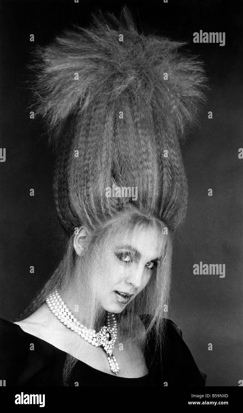 1983 feathered cheap hair