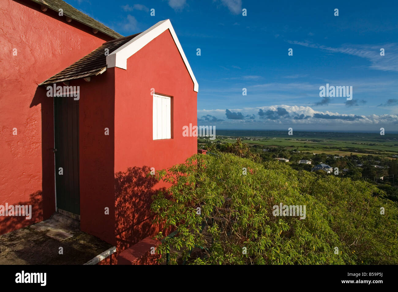 Gun Hill Signal Station, Barbados, West Indies, Caribbean, Central America Stock Photo