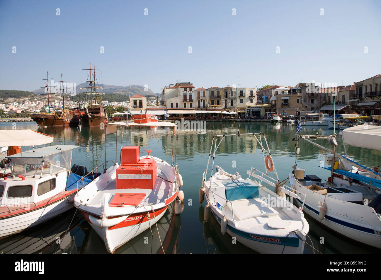 Rethymnon, Crete, Greek Islands, Greece, Europe Stock Photo - Alamy