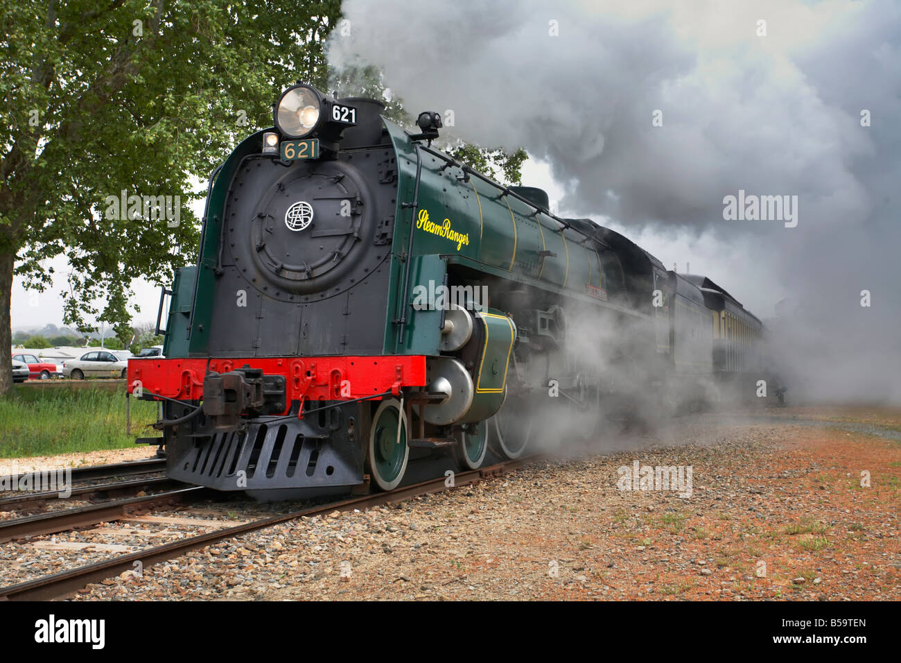 Steam Engine Stock Photo