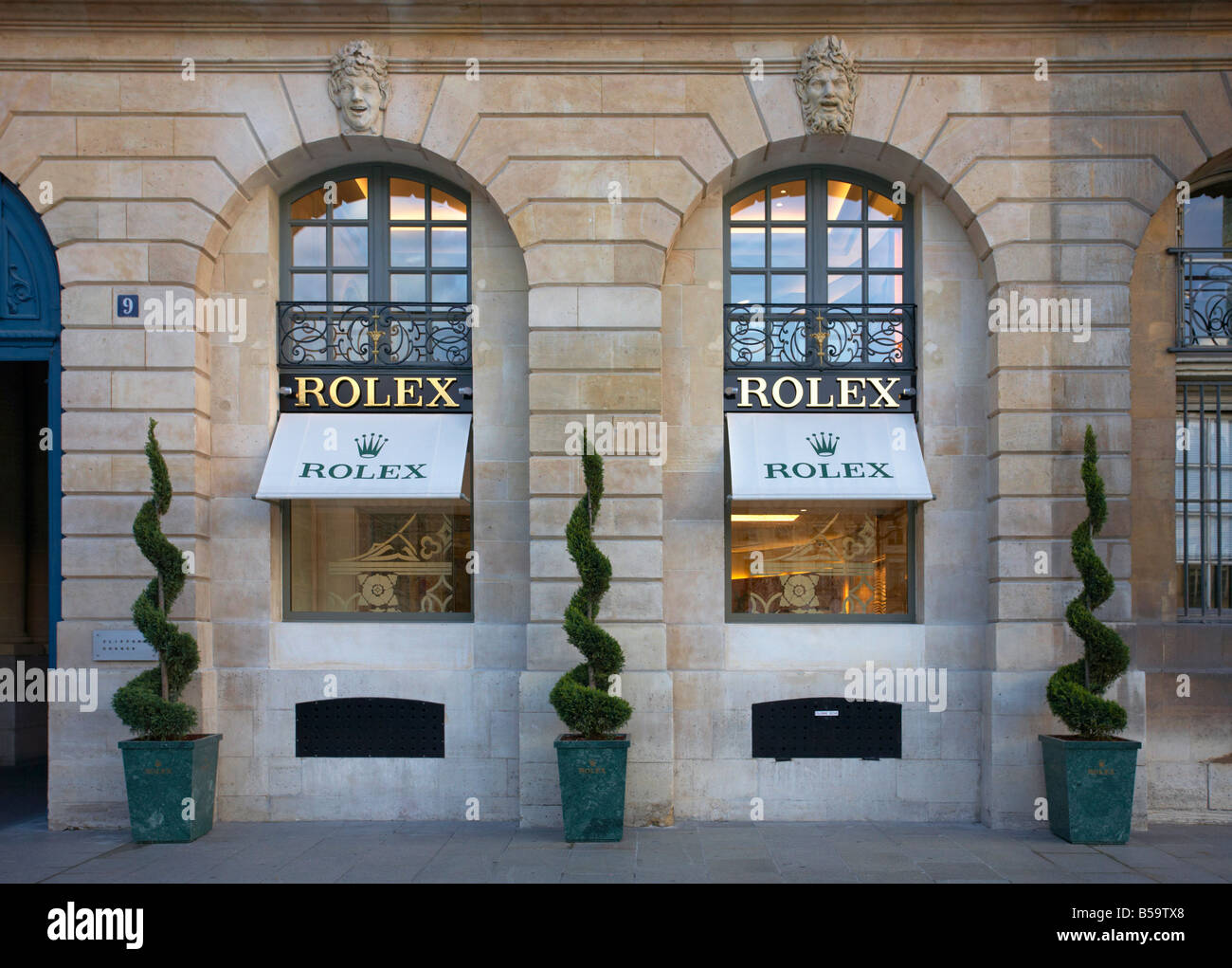 Rolex shop at the Place Vendome Paris France Stock Photo - Alamy