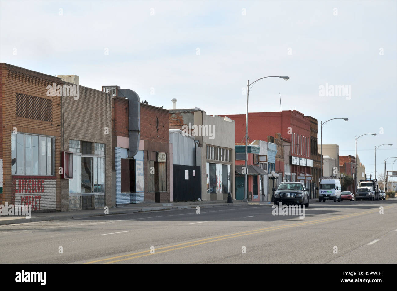 A couple of Main Street stores in Lordsburg, New Mexico Stock Photo Alamy