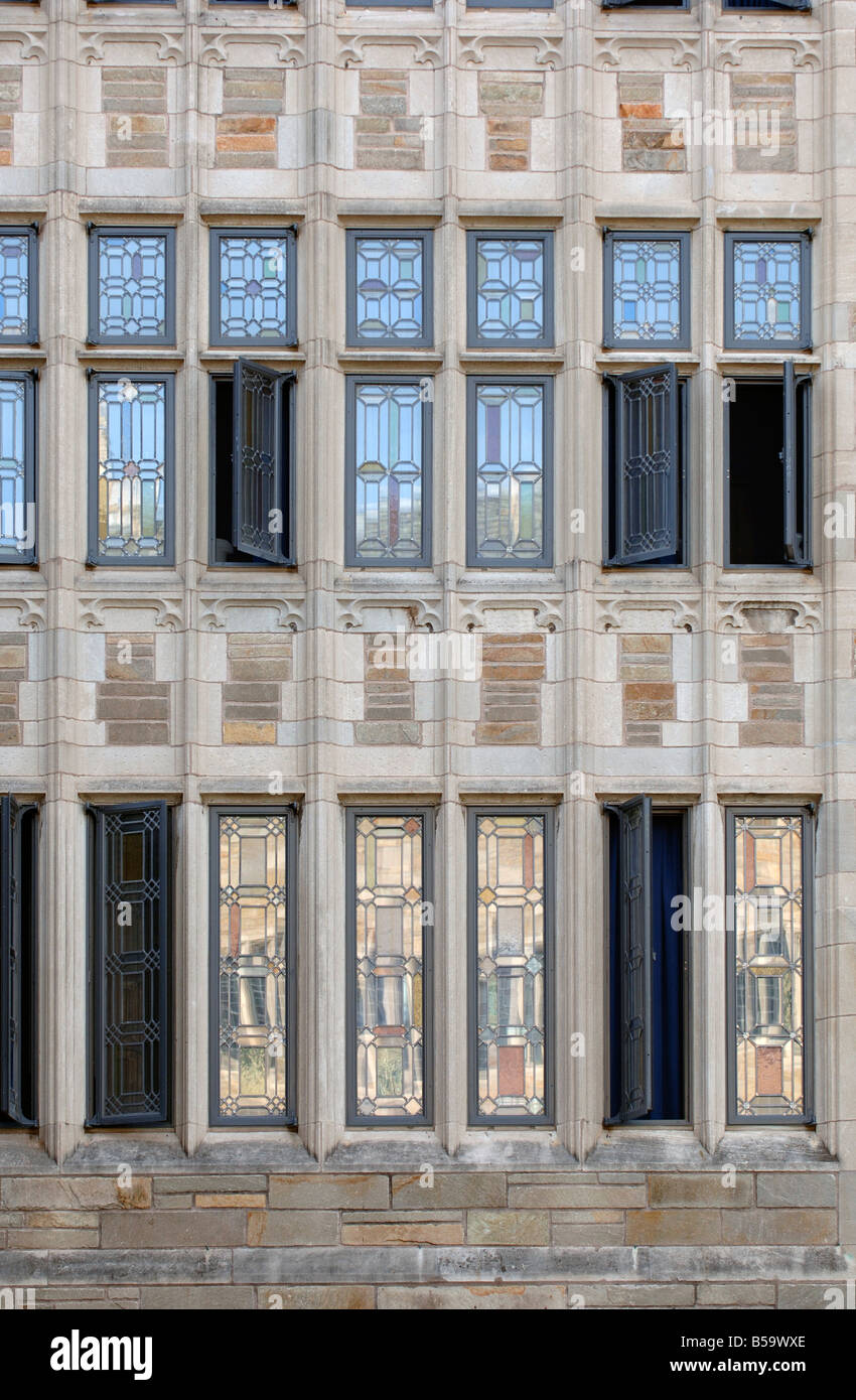 Window at Saybrook College Yale University Stock Photo Alamy