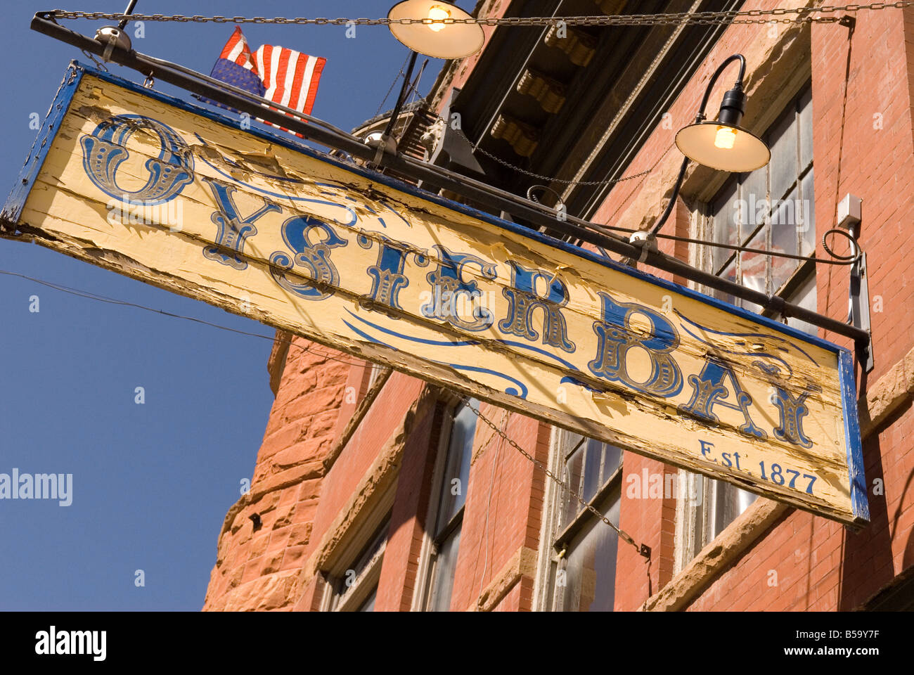 Oyster bay restaurant deadwood south dakota hires stock photography