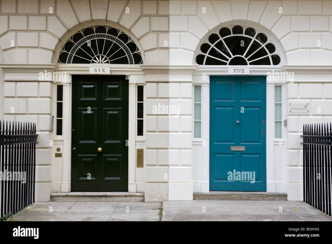 Fitzroy Square London Stock Photo Alamy