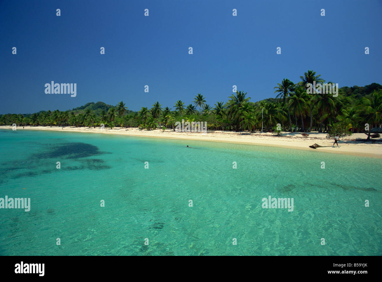 West Bay, at western tip of Roatan, largest of the Bay Islands