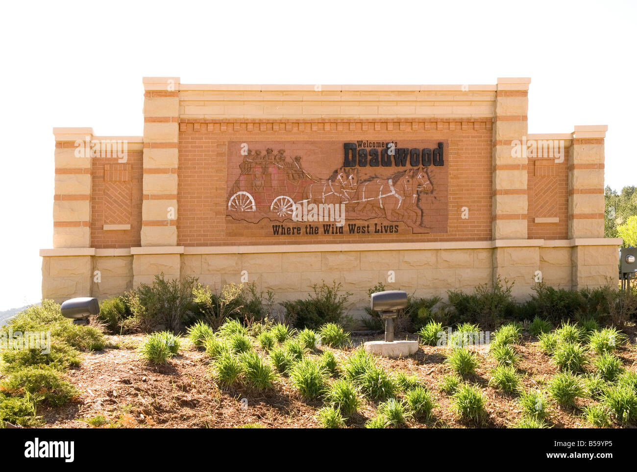 Deadwood South Dakota USA Stock Photo Alamy