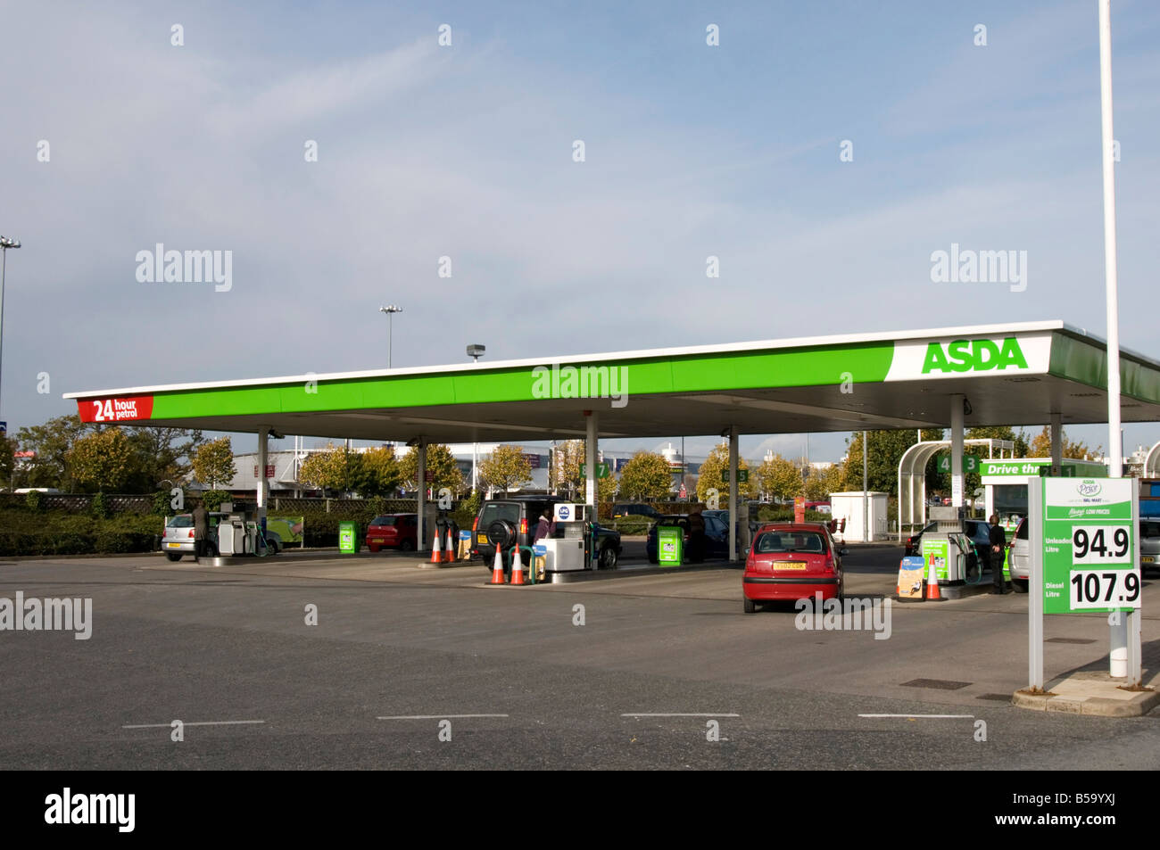 photo Asda Fuel Station Opening Hours https www alamy com stock photo asda petrol station supermarket fuel retailer cheap budget filling 20503130 html