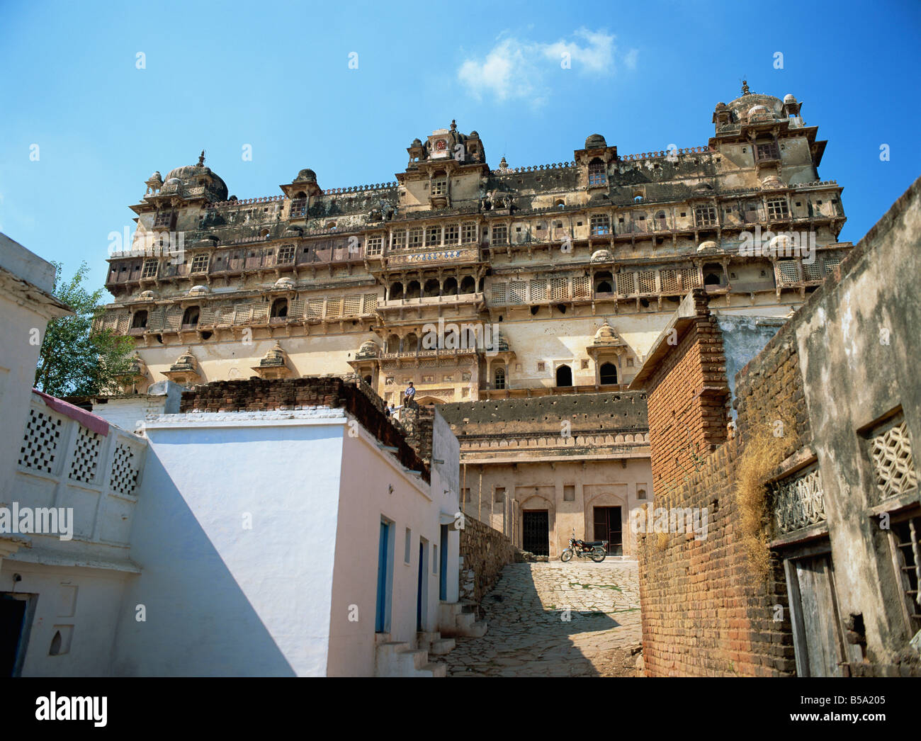 Nrising Dev Palace Datia Madhya Pradesh state India Asia Stock Photo