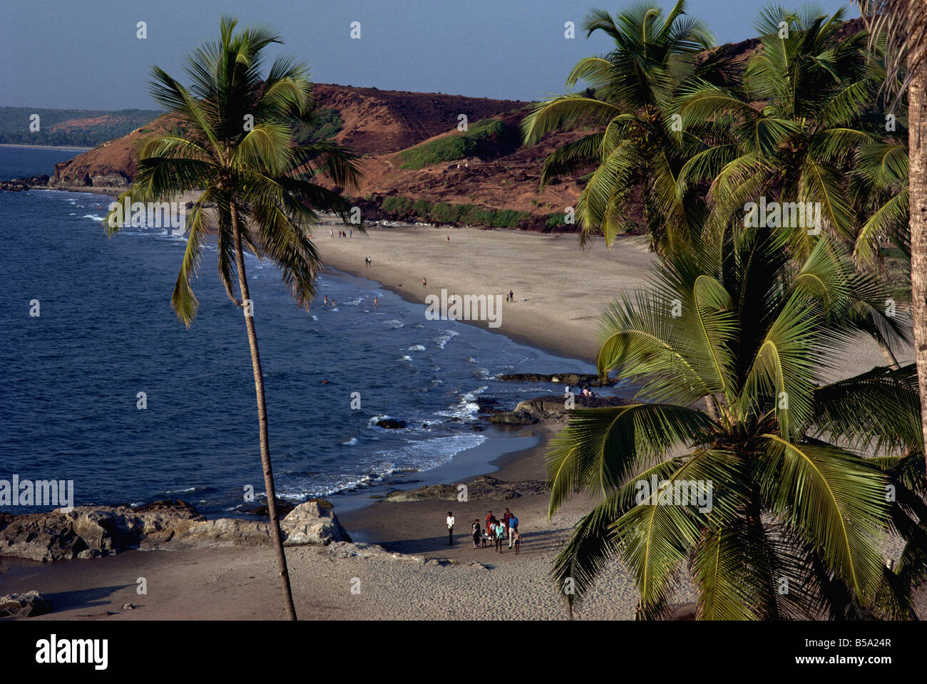 Chapora Fort and beach Goa India Asia Stock Photo